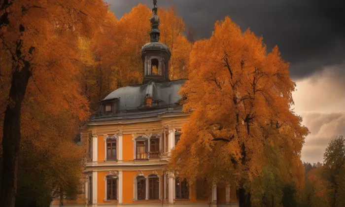 Kaiserštejnský palác – autumn