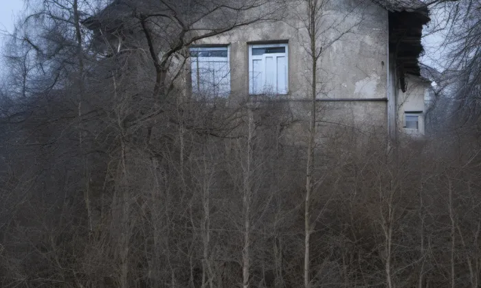 kaple Anděla Strážce (Jílové) – winter