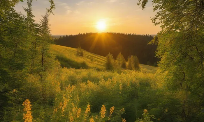 kaple Bolestné Panny Marie a studniční stavení – summer
