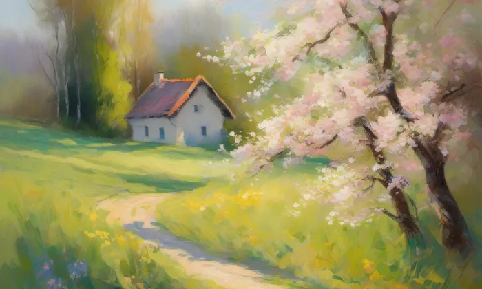 kaple Nanebevzetí Panny Marie (Bohdašín) – spring
