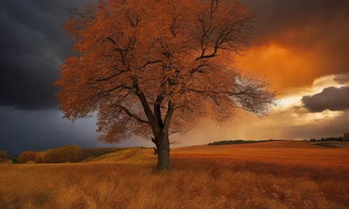 kaple Narození svatého Jana Křtitele (Výrava) – autumn