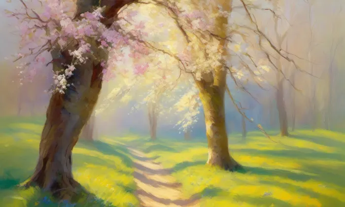 kaple Narození svatého Jana Křtitele (Výrava) – spring