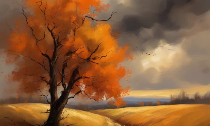 kaple Navštívení Panny Marie (Bílý Újezd) – autumn