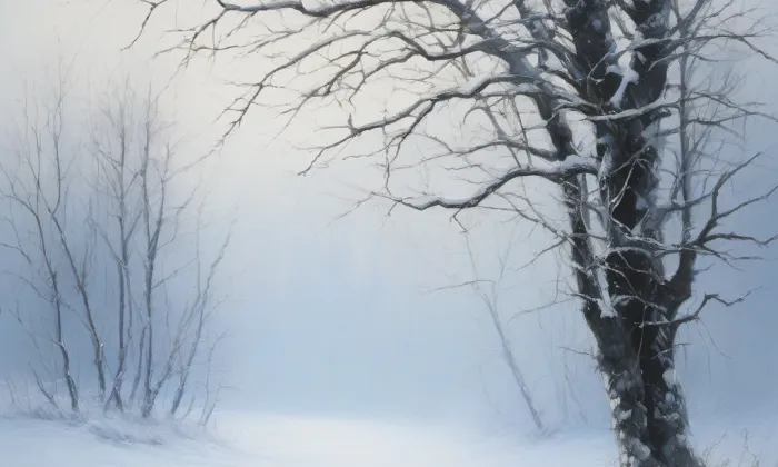 kaple Navštívení Panny Marie (Povrly) – winter