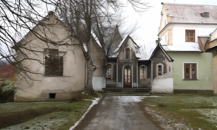 kaple Nejsvětější Trojice (Český Dub) – winter