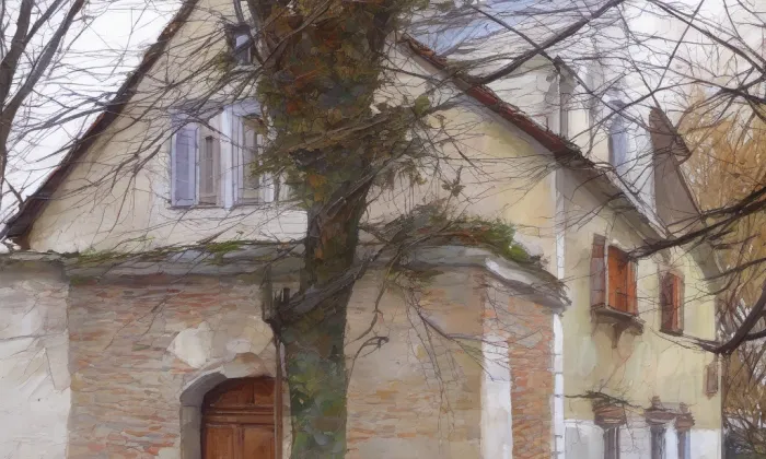 kaple Nejsvětější Trojice (Chábory) – spring