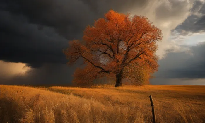 kaple Nejsvětější Trojice (Deštné v Orlických horách) – autumn