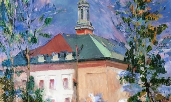 Kaple Nejsvětější Trojice (Křinec) – spring