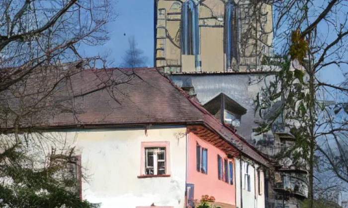 Kaple Nejsvětější Trojice (Křinec) – winter