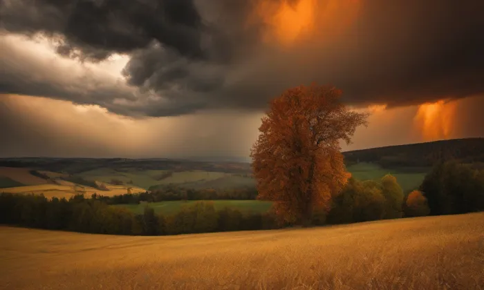 kaple Nejsvětější Trojice (Prostějov) – autumn