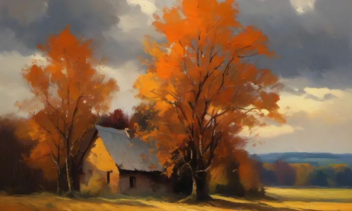 kaple Neposkvrněného početí Panny Marie (Slezské Předměstí) – autumn
