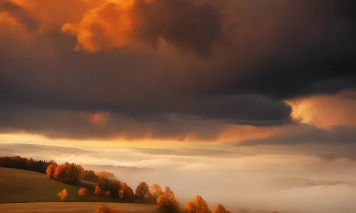 Kaple Panny Marie (Andělská Hora) – autumn