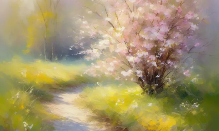 Kaple Panny Marie (Andělská Hora) – spring