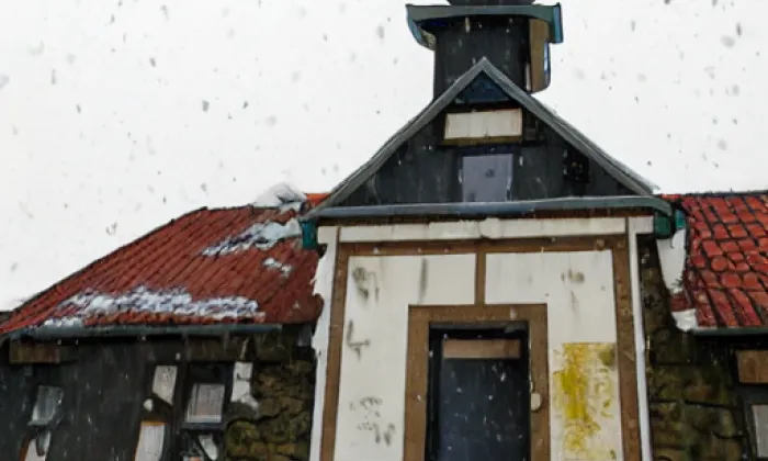 Kaple Panny Marie (Bednárec) – winter