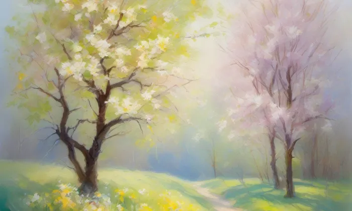 kaple Panny Marie (Dobrovíz) – spring