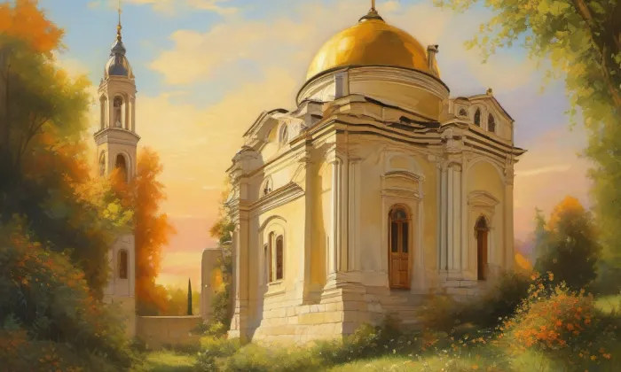 kaple Panny Marie (Dolánky nad Ohří) – summer