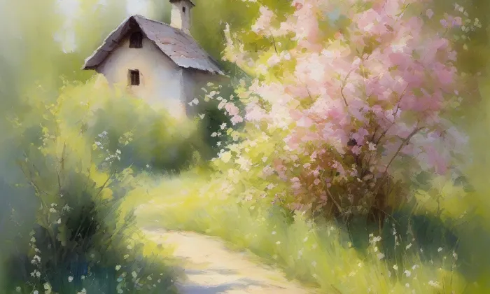 kaple Panny Marie (Hrubšice) – spring