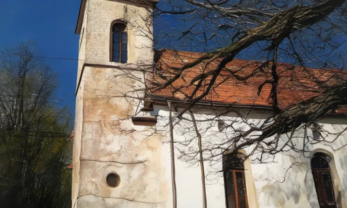 kaple Panny Marie (Vernéřovice) – akvarel