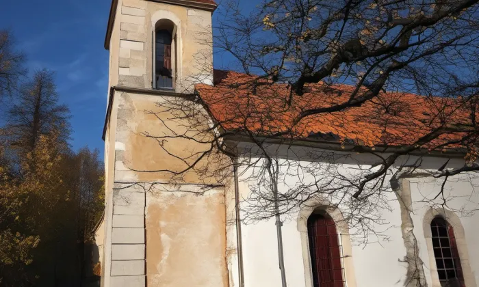 kaple Panny Marie (Vernéřovice) – autumn