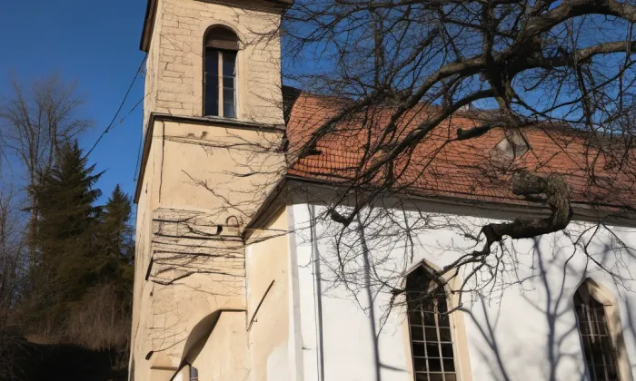 kaple Panny Marie (Vernéřovice) – winter