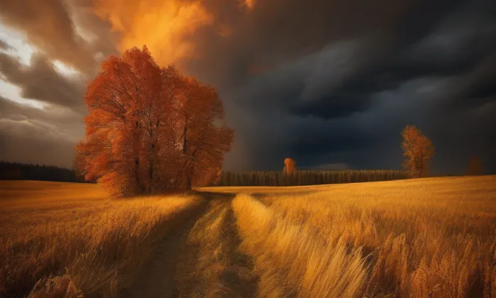 Kaple Panny Marie a svatého Karla Boromejského (Vlašský špitál) – autumn