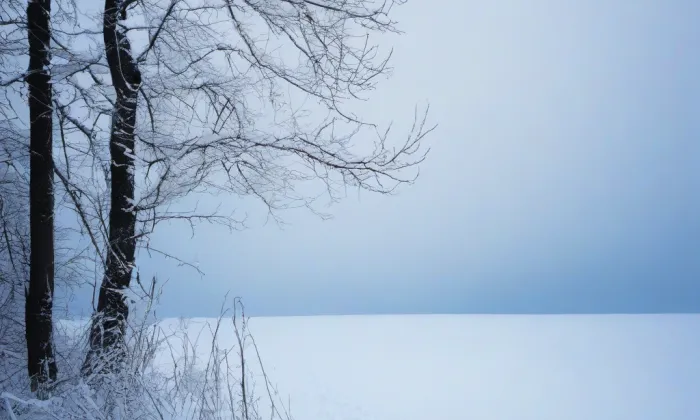 kaple Panny Marie Bolestné (Mořkov) – winter