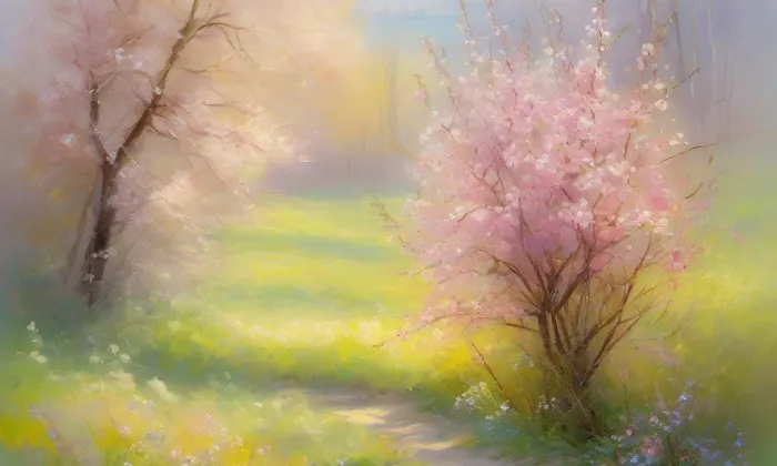 kaple Panny Marie Bolestné (Zlíchov) – spring