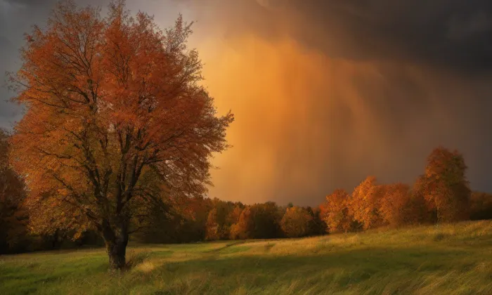 kaple Panny Marie na Novém Městě – autumn