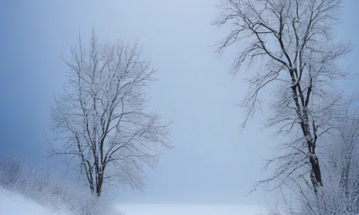 kaple Panny Marie Pomocné u hřbitova v Duchcově – winter