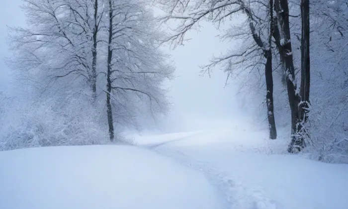 Kaple Panny Marie Růžencové (Borač) – winter