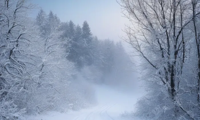 kaple Panny Marie Růžencové (Měník) – winter