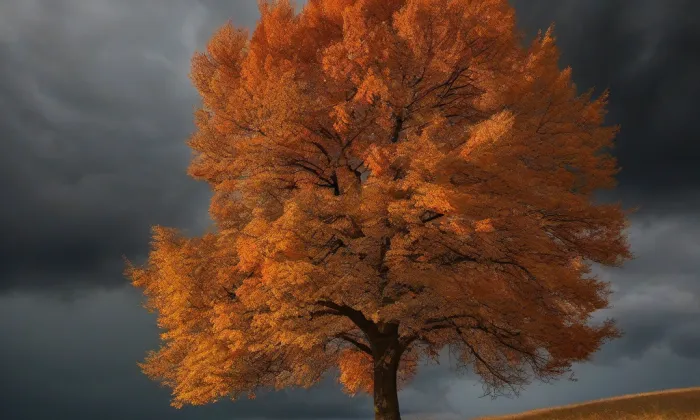 Kaple Panny Marie se sochou Boha Otce – autumn