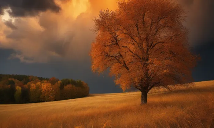 kaple Panny Marie Sedmibolestné (Libotov) – autumn
