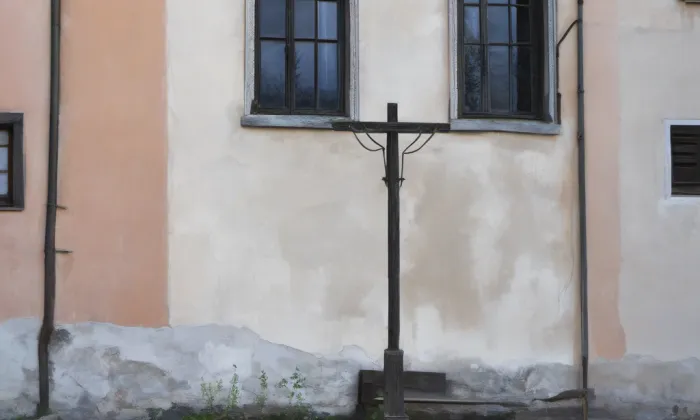 kaple Panny Marie Sněžné v Děčíně – noc