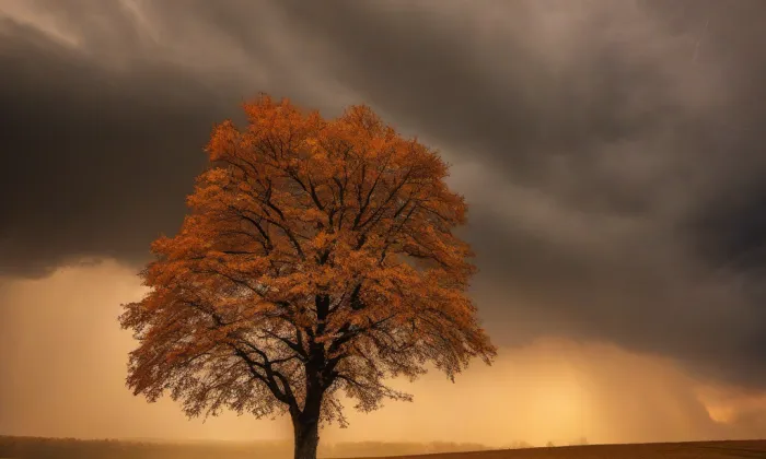 Kaple Panny Marie v Liščí – autumn