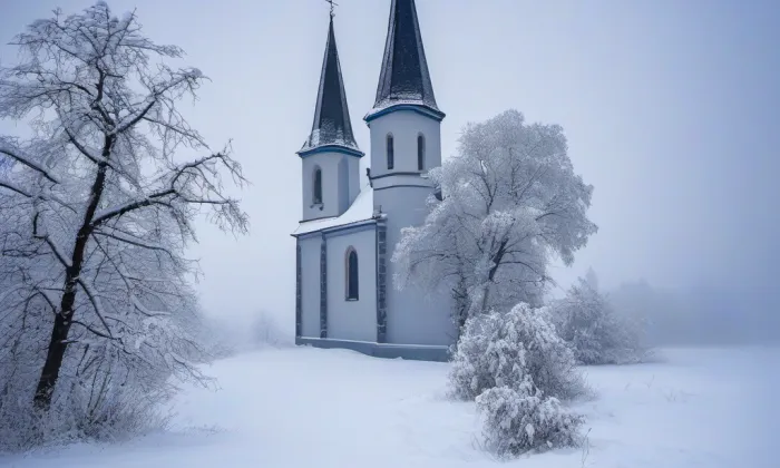 kaple Staroměstské radnice – winter