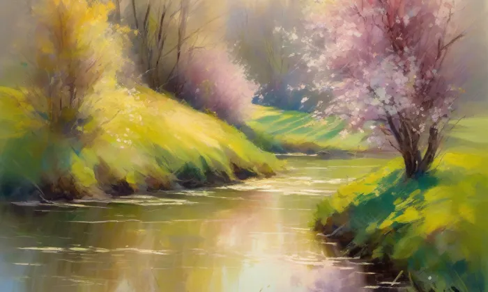kaple svaté Alžběty Durynské v Dolních Křečanech – spring