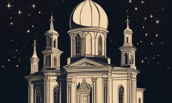 kaple svaté Anny (Řevničov) – noc