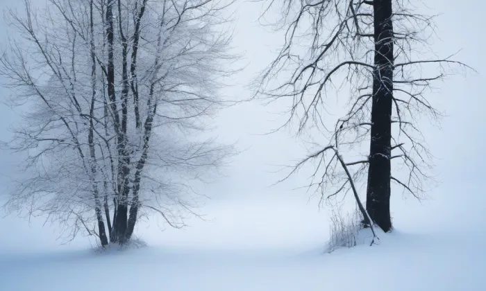 kaple svaté Anny (Luka) – winter