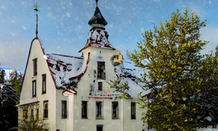 kaple svaté Anny (Mnichovo Hradiště) – winter