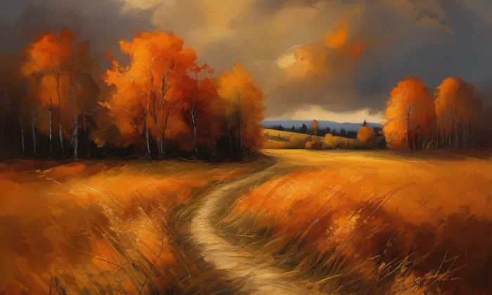 kaple svaté Anny (Ráj) – autumn