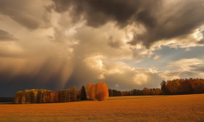 kaple svaté Anny (Výškov) – autumn
