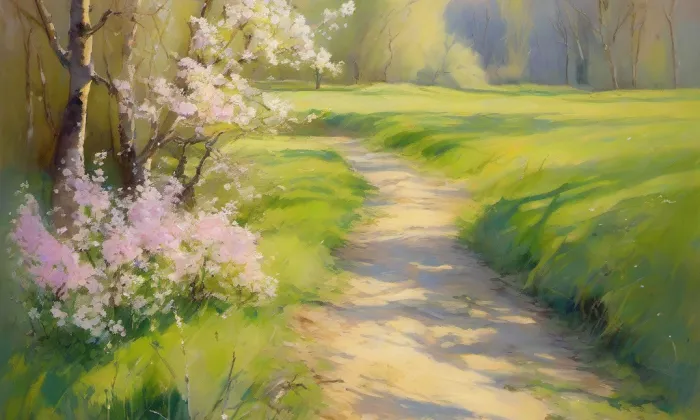 kaple svaté Anny (Výškov) – spring