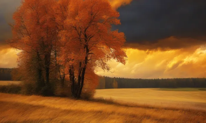 kaple svaté Anny ve Strkovicích – autumn