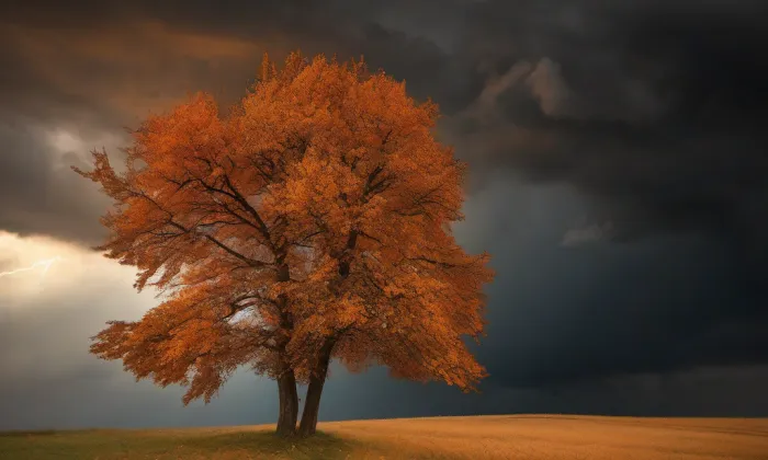 kaple svaté Otýlie – autumn