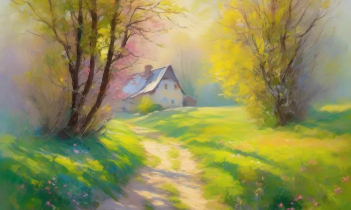 kaple svaté Rodiny (Deštné v Orlických horách) – spring