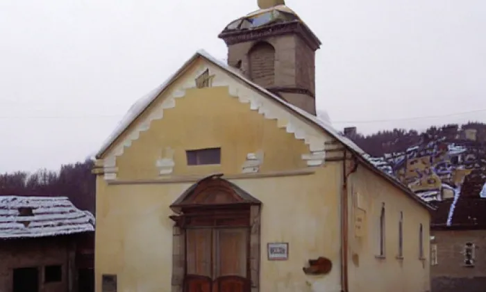 kaple svatých Andělů Strážných (Říkov) – noc