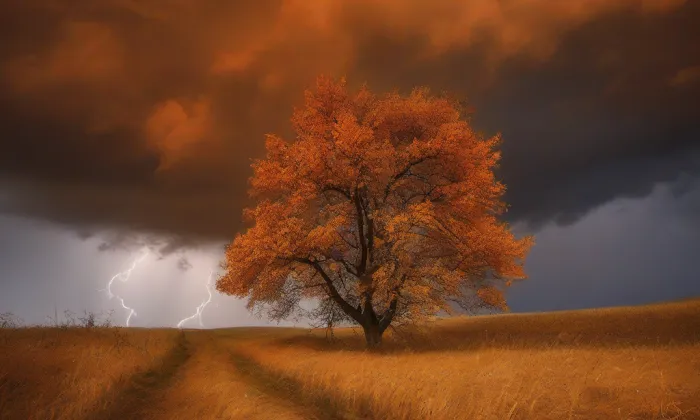 kaple svatého Cyrila a Metoděje (Červený Kostelec) – autumn