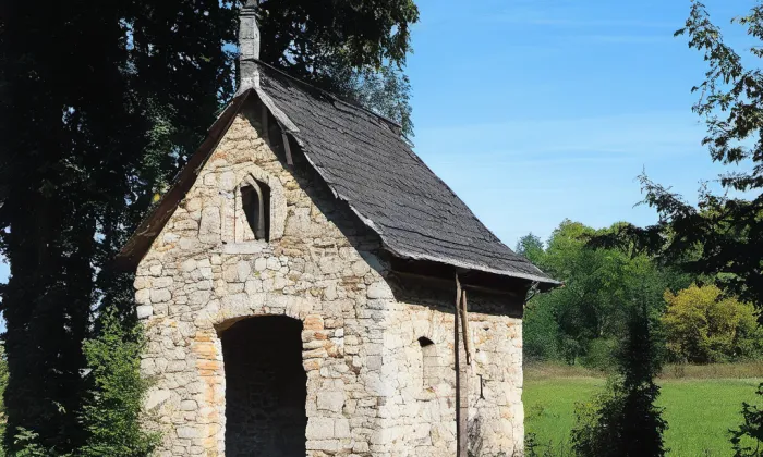 kaple svatého Cyrila a Metoděje (Kunratice) – winter