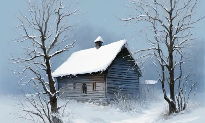 Kaple svatého Cyrila a Metoděje v Břeclavi – winter